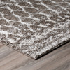 Dalyn Rocco RC5 Taupe Shag Area Rugs