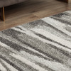 Dalyn Rocco RC7 Charcoal Shag Area Rugs