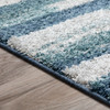 Dalyn Rocco RC7 Navy Shag Area Rugs