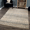 Palmetto Living Adagio Arrowhead Light Blue Machine Woven Area Rugs
