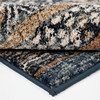 Palmetto Living Adagio Coastal Pier Indigo Machine Woven Area Rugs