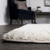 Palmetto Living Cotton Tail Solid White Machine Woven Area Rugs