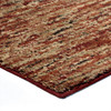 Palmetto Living Next Generation Multi Solid Red Machine Woven Area Rugs