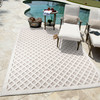Palmetto Living SoCal Living by Jennifer Adams Fusion Lattice Natural Driftwood Machine Woven Area Rugs