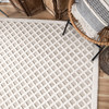 Palmetto Living SoCal Living by Jennifer Adams Fusion Lattice Natural Driftwood Machine Woven Area Rugs