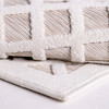 Palmetto Living SoCal Living by Jennifer Adams Fusion Lattice Natural Driftwood Machine Woven Area Rugs