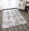 Rizzy Home Adana AN700A Geometric Power Loomed Area Rugs