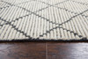 Rizzy Home Berkley BK988A Diamonds/lines Hand-knotted Area Rugs