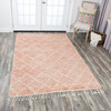 Rizzy Home Berkley BK989A Diamonds/lines Hand-knotted Area Rugs