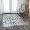 Rizzy Home Bristol BRS107  Power Loomed Area Rugs