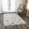 Rizzy Home Bristol BRS108  Power Loomed Area Rugs