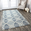Rizzy Home Caterine CE9605 Trellis Hand Tufted Area Rugs