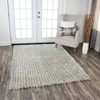 Rizzy Home Dora DRA102 Striped Shag Tufted Area Rugs