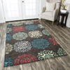 Rizzy Home Eden Harbor EH8643 Medallion Hand Tufted Area Rugs