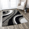 Rizzy Home Kempton KM2323 Stripe Hand Tufted Area Rugs
