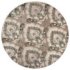 Rizzy Home Leone LO9987 Medallion Hand Tufted Area Rugs