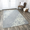 Rizzy Home Lancaster LS9562 Ornamental Hand Tufted Area Rugs