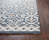 Rizzy Home Opulent OU574A Medallion Hand Tufted Area Rugs