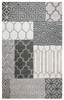 Rizzy Home Palmer PA9323 Patchwork Hand Tufted Area Rugs