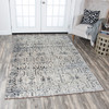 Rizzy Home Panache PN6982 Scroll Work Distress Power Loomed Area Rugs