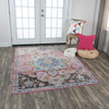 Rizzy Home Princeton PRI109 Meadallion Power Loomed Area Rugs