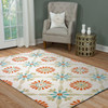 Rizzy Home Rockport RP8699 Floral/trellis Hand Tufted Area Rugs