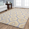 Rizzy Home Rockport RP8736 Trellis Hand Tufted Area Rugs