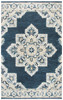 Rizzy Home Resonant RS070B Central Medallion Hand Tufted Area Rugs