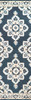 Rizzy Home Resonant RS070B Central Medallion Hand Tufted Area Rugs