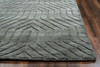 Rizzy Home Technique TC8574 Solid Hand-loomed Area Rugs