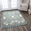 Rizzy Home Tumble Weed Loft TL646A Southwest/tribal Hand Tufted Area Rugs
