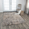 Rizzy Home Valencia VCA106 Abstract Power Loomed Area Rugs