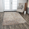 Rizzy Home Valencia VCA108 Abstract Power Loomed Area Rugs