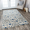 Rizzy Home Valintino VN9522 Ornamental Hand Tufted Area Rugs