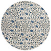 Rizzy Home Valintino VN9522 Ornamental Hand Tufted Area Rugs