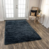 Rizzy Home Whistler WIS101 Solid Shag Tufted Area Rugs
