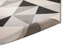 Abacasa Broadway 1207 Machine-woven Contemporary Abacasa  Broadway Borders Black/grey Area Rug - 5 X 8 Rectangle Area Rug