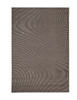 Abacasa Metro 1714 Machine Woven Contemporary Metro Ripple Grey Area Rug - 5 X 8 Rectangle Area Rug