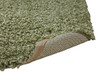 Abacasa Comfort Shag 3007 Machine-woven Apple Green Area Rugs