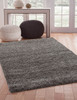Abacasa Comfort Shag 3008 Machine-woven Lt. Grey Area Rugs