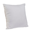 Abacasa Blake 6905 Hand Made Bohemian Abacasa Blake Lyra White/gold Throw Pillow - 18 X 18 Square Pillows