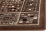 Abacasa Sonoma 7014 Machine-woven Chocolate, Ivory, Grey Area Rugs