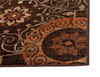 Abacasa Sonoma 7023 Machine-woven Rust, Brown, Ivory Area Rugs