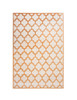 Abacasa Sonoma 7049 Machine-woven Tangerine, Ivory Area Rugs