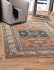 Abacasa Sonoma 7067 Machine-woven Aqua, Copper, Black, Ivory Area Rugs