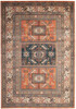 Abacasa Sonoma 7067 Machine-woven Aqua, Copper, Black, Ivory Area Rugs