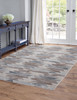 Abacasa Sonoma 7346 Machine-woven Blue, Brown, Natural Area Rugs