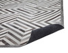 Abacasa Geo Hide 8800 Hand Woven Charcoal, Ivory Area Rugs