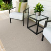 Mercer Street Playalinda Collection Flat-Weave Frost Area Rugs