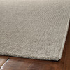 Mercer Street Playalinda Collection Flat-Weave Heather Grey Area Rugs